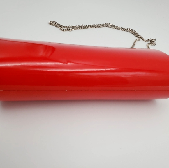 Vintage La Regale Red Clutch Purse (AA04) - Picture 3 of 12